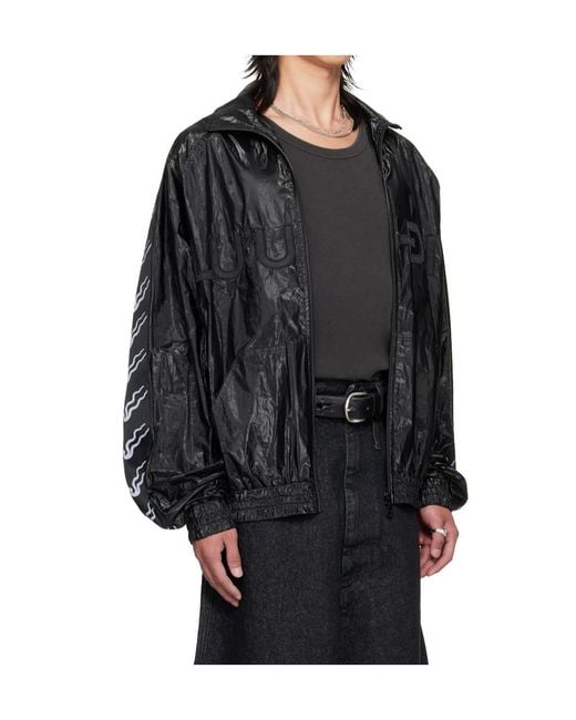 Lu'u Dan Black Ld Windproof Jacket for men