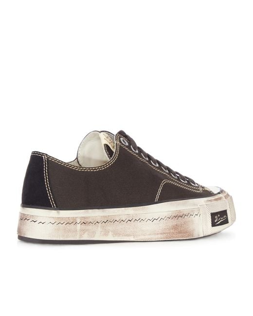 Visvim Brown Low-Top Sneakers for men