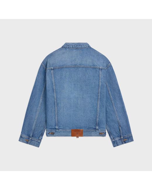 Céline Blue Trucker Jacket for men