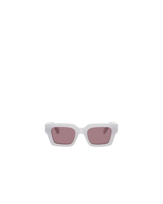 Off-White c/o Virgil Abloh Pink Full Frame Sunglasses for men