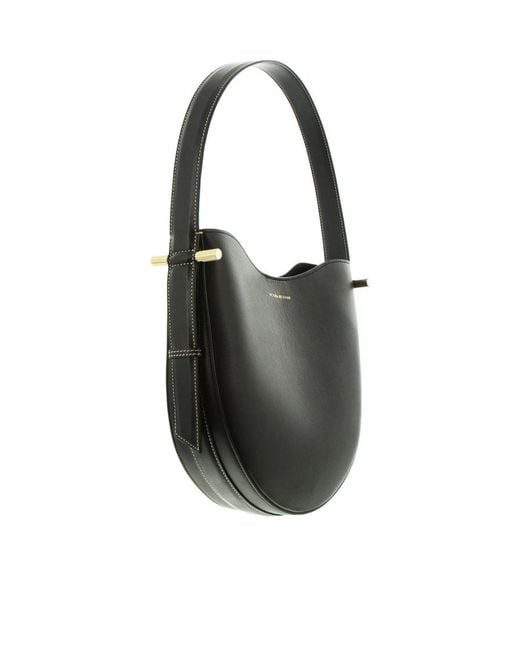 Victoria Beckham Black Medium Dia Hobo Bag
