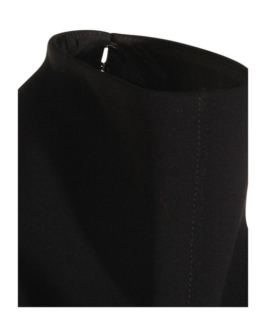 Khaite Black Rone Top
