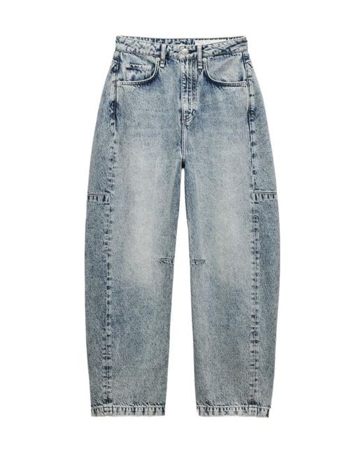 Rag & Bone Blue Belt Loop Jeans