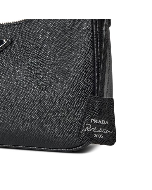 Prada Black Simple Leather Bag