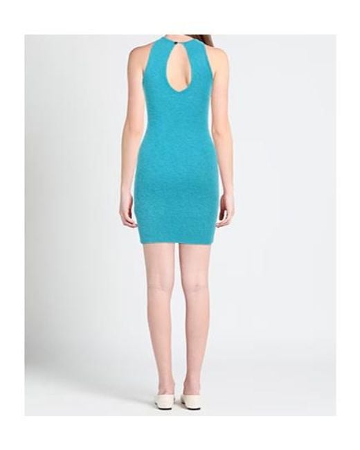 Ganni Blue Knit Dresses