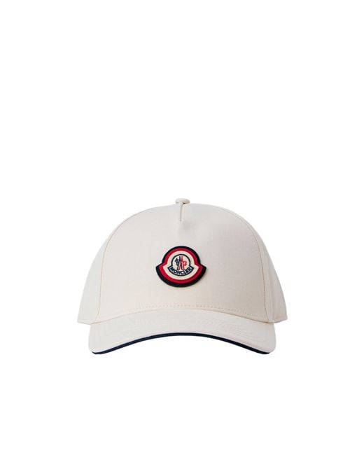 Moncler Multicolor Embroidered Logo Baseball Cap for men
