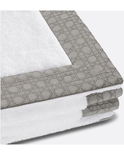 Dior White Bath Mat
