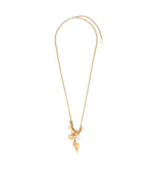 Chloé White Chloé The Chloé Shells Pendant Necklace