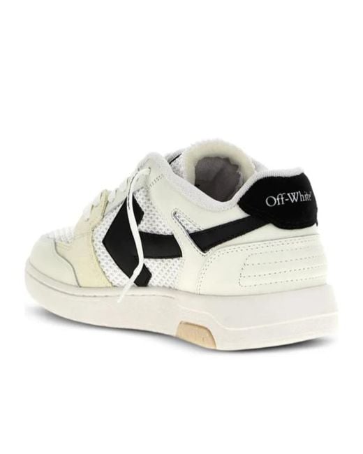 Off-White c/o Virgil Abloh White Arrow-Detail Sneakers for men