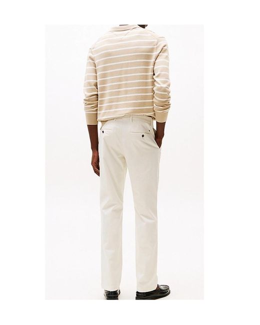 Tommy Hilfiger White Jeans With Belt Loops for men