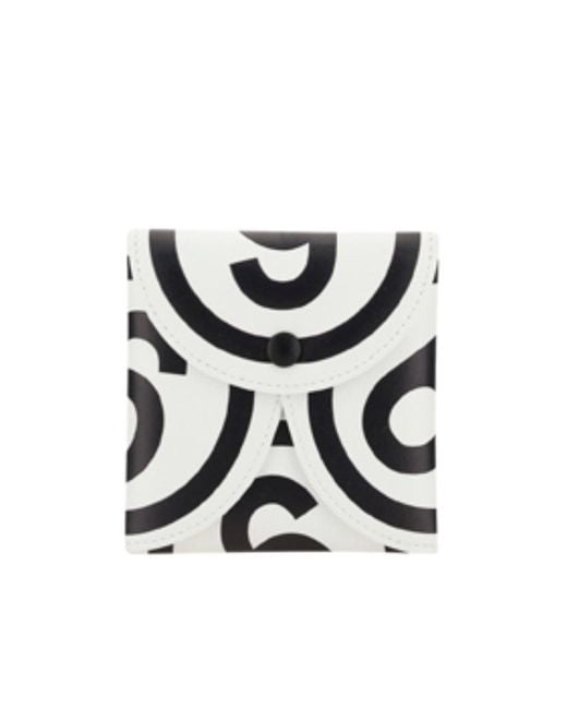 MM6 by Maison Margiela White Origami 6 Wallet