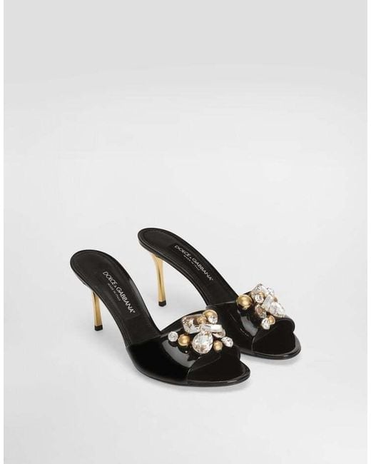 Dolce & Gabbana Black Sandals _Cover Le Sole El