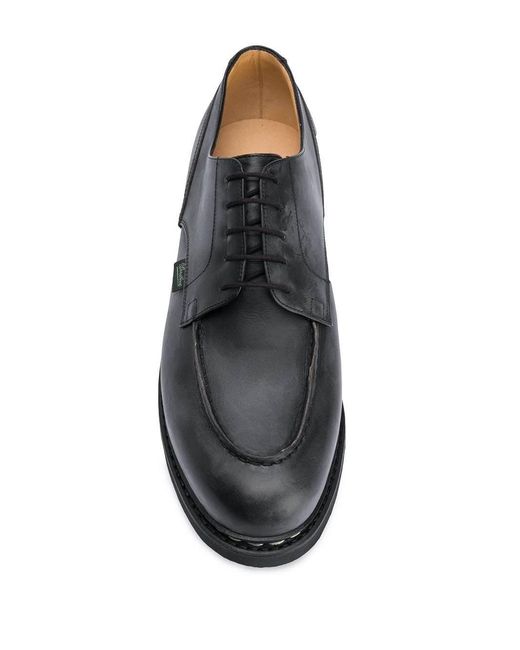 Paraboot Brown Chambord Derby Shoes for men