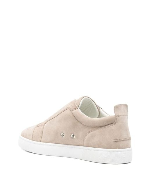 Christian Louboutin Pink St Louis Slip-On Sneakers for men