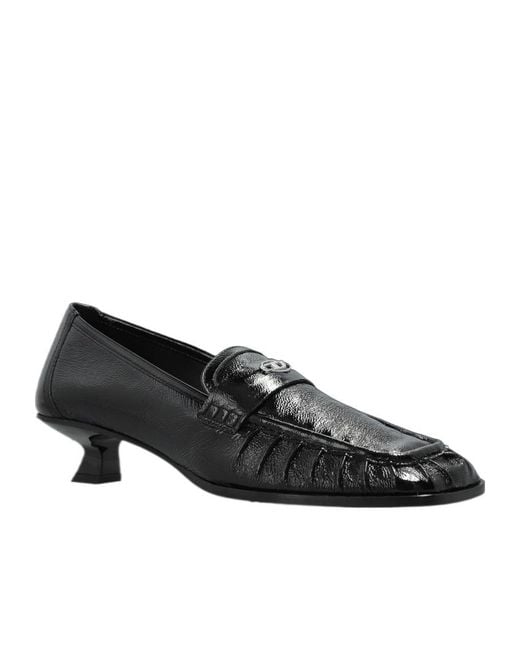 DIESEL Black D-Amber Heeled Pumps