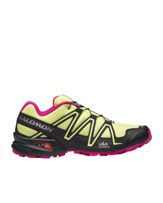 Salomon Lab Green Speedcross 3 Trail Running Shoes for men