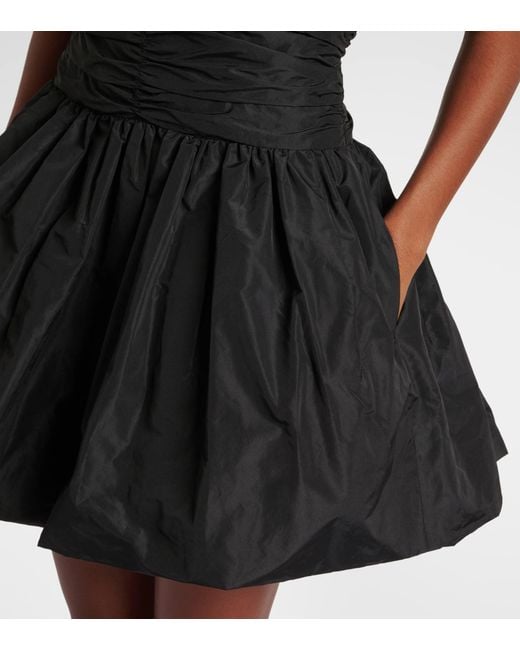Patou Black Pleated Detail Dress