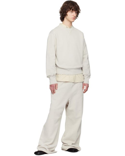 Entire studios White Rear-Pocket Trousers