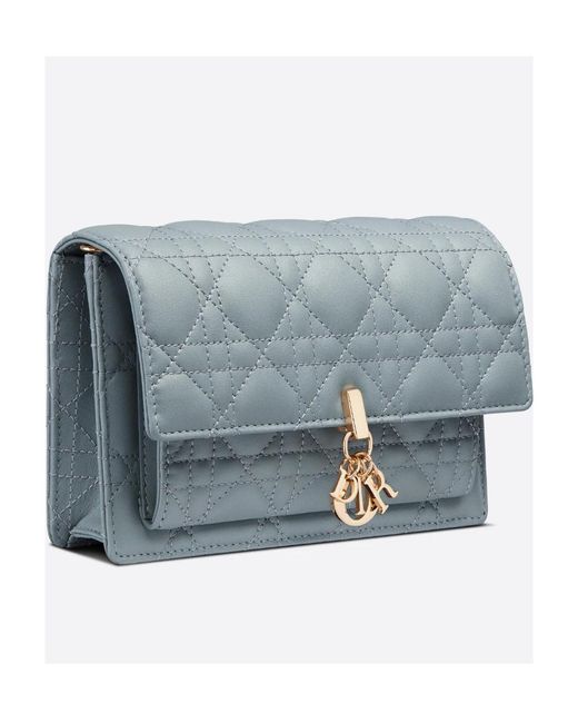 Dior Blue Lady Chain Pouch