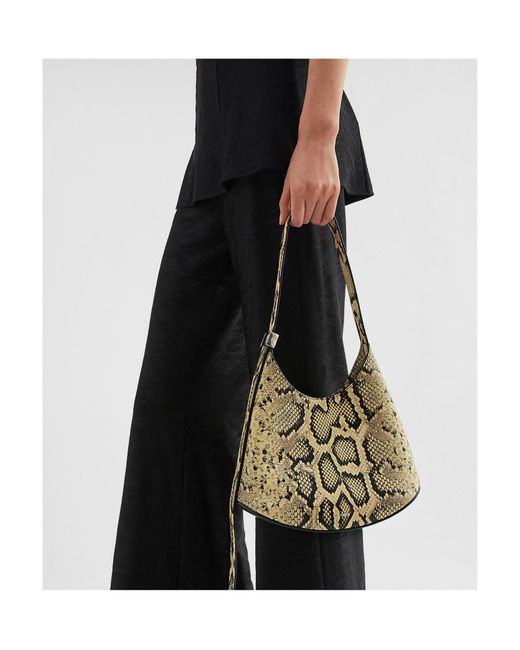 Jil Sander Metallic Eldorado Small Printed Shoulder Bag