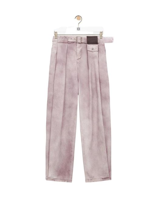 Loewe Purple Medium-Weight Denim Jeans