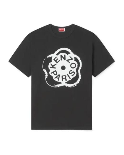 KENZO Black Boke Flower 2.0 Crewneck T-Shirt