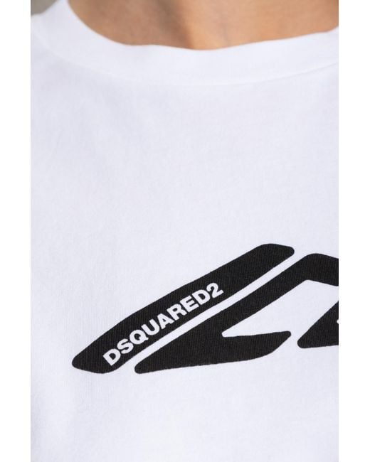 DSquared² White Icon T-Shirt