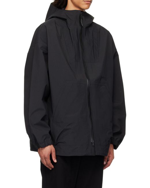 Y-3 Blue Gore-Tex Hard Shell Oversize Jacket for men