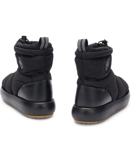 Canada Goose Black Pender Puffer Boots for men