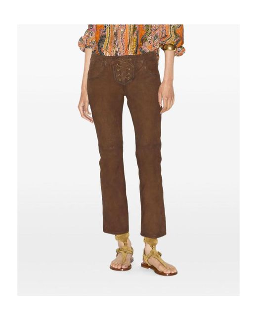 Isabel Marant Brown Vanel Pants