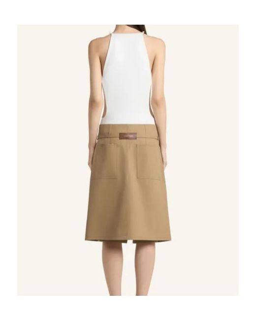 Courreges White Cut Out Swimsuit