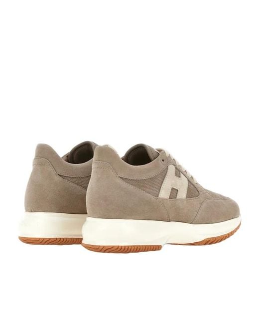 Hogan Gray Interactive Sneakers