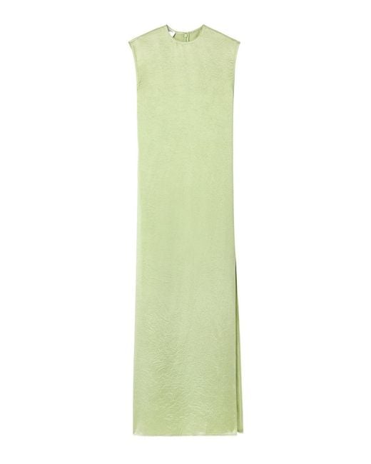 Filippa K Green Cut-Out Sleeveless Maxi Dress