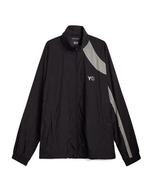 Y-3 Black Jackets Poliestere for men