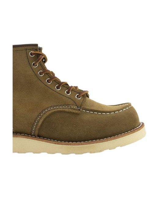Red Wing Brown Lacing Ankle Boots for men