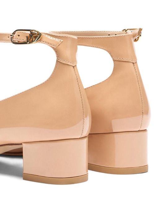 Stuart Weitzman Natural 35Mm Jane Pumps