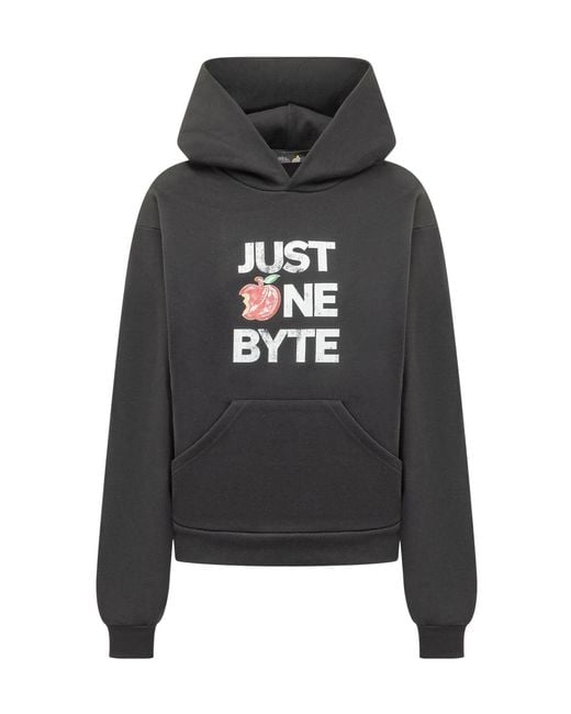 Coperni Black Just One Byte Printed Hoodie