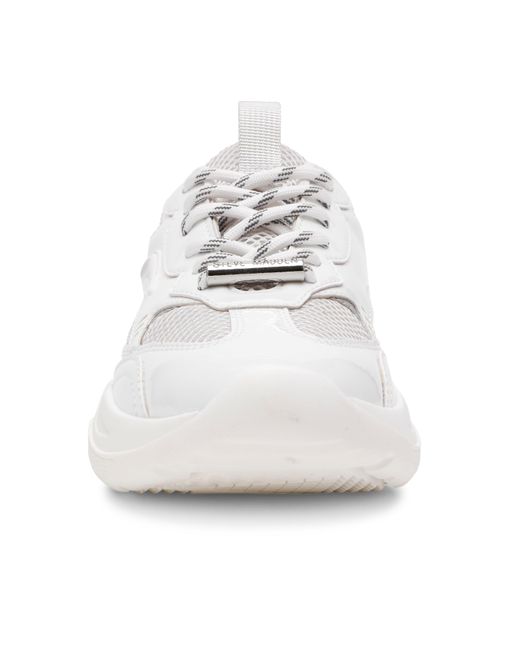 Steve Madden White Meshpanel Shoes