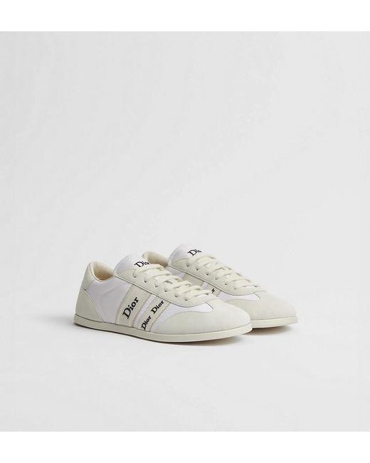 Dior White Ribbon Sneaker