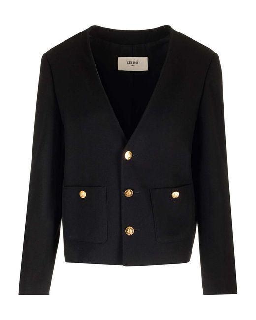 Céline Black Chasseur Jacket
