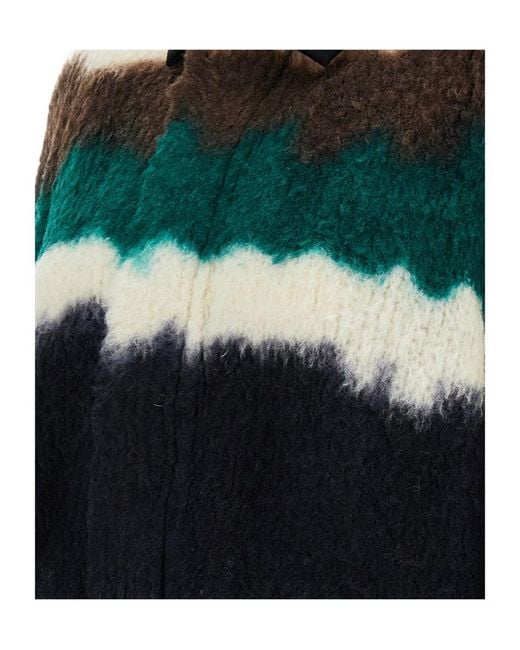 Sacai Blue Button-Up Sweater