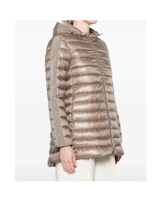 Herno Multicolor Quilted Hooded Down Jacket