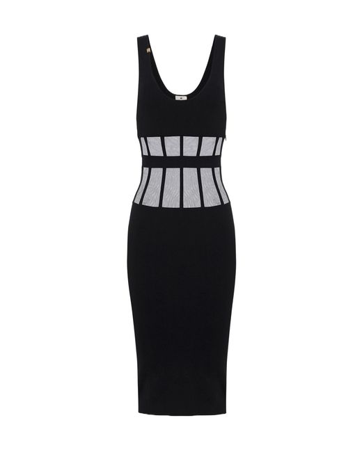 Elisabetta Franchi Black Dress