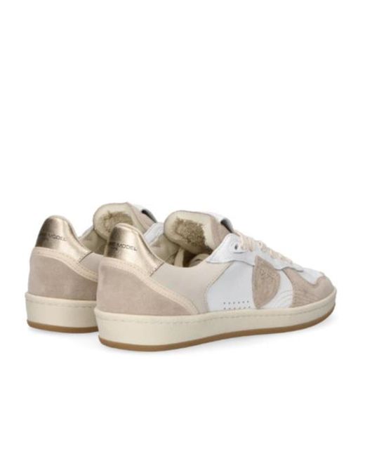 Philippe Model White Pgal Low-Top Sneakers