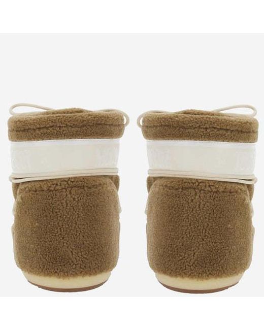 Moon Boot Natural Drawstring Low Boots