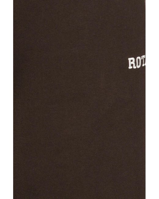 ROTATE BIRGER CHRISTENSEN Brown Logo Appliqué Sweater