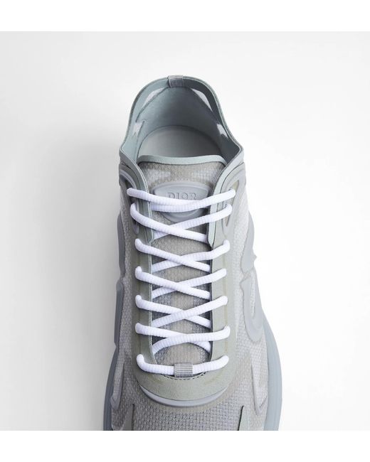 Dior Gray B30Countdown Tech Sneaker for men