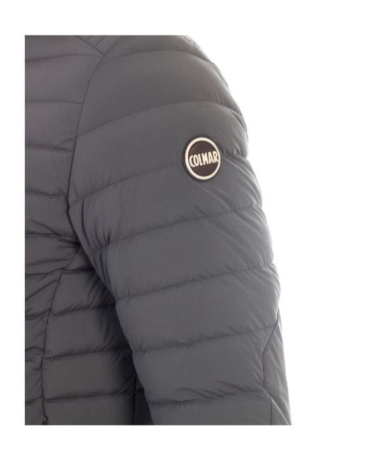 Colmar Gray Long-Sleeved Down Jacket for men
