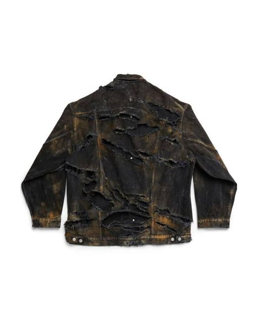 Balenciaga Black Giacca Oversize for men