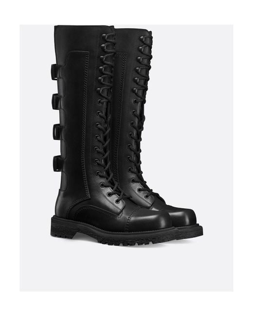 Dior Black Ebel Boot